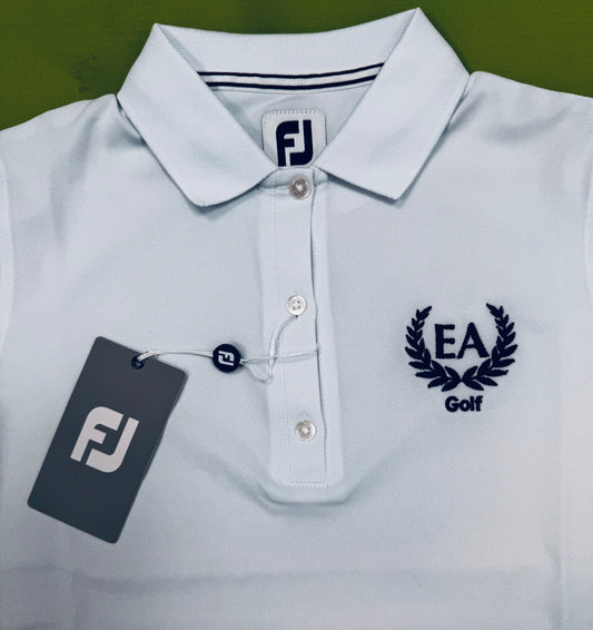 Junior FootJoy Stretch Pique Solid Golf Shirt