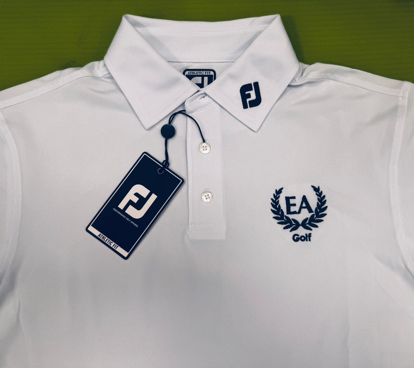 Mens FootJoy Stretch Pique Solid Golf Shirt