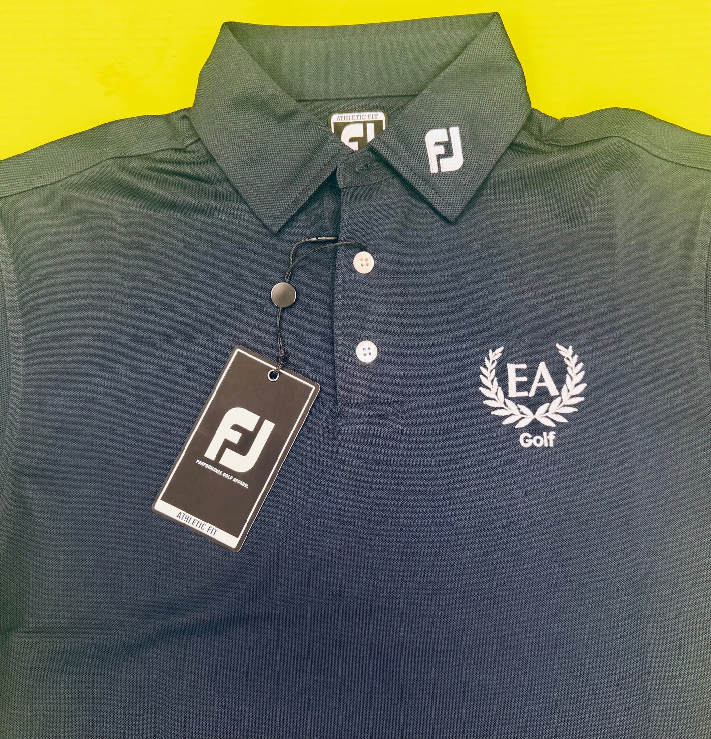 Mens FootJoy Stretch Pique Solid Golf Shirt